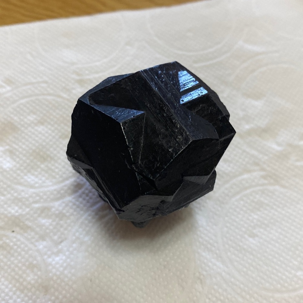 Goethite on Pyrite  - “iron cross’ twin - Colombia